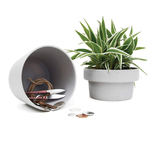 plant pot with secret compartment Secret Stash Box Succulent Plants – Secret Stashing