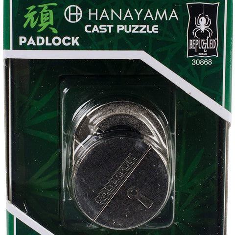 Padlock Hanayama Puzzle- Cool puzzles and brain teasers try and solve the puzzle and find the secret compartment and hidden door, great gift ideas -Secret Stashing