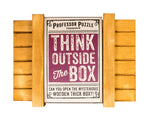 Professor Puzzle Think Outside The Box- Cool puzzles and brain teasers try and solve the puzzle and find the secret compartment and hidden door, great gift ideas -Secret Stashing