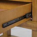Wood End Table/ Night Stand With One Drawer And One Concealed Pistol Drawer - Secret Stashing - Concealment Furniture, Diversion Safes, Home Security Safes