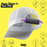 FATTYPACK - Attachable Storage Pocket For Hats - Secret Stashing - Concealment Furniture, Diversion Safes, Home Security Safes