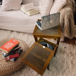 End Tables with Concealed Compartment - Concealment furniture and gun concealment furniture to hide your money, pistol, rifle or other weapons, keep guns safe away from kids with hidden compartment furniture -Secret Stashing