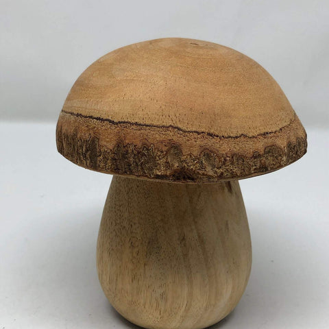 Hand Carved Wooden Mushroom with Secret Compartment - Secret Compartment Decor with hidden compartments to stash your valuables -Secret Stashing