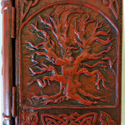 Celtic Tree of Life Cold-Cast Resin Secret Compartment Book - Diversion Safes - Hide your stash and money in everyday items that contain secret compartments, if they don't see it, they can't get it -Secret Stashing