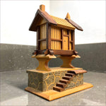Vintage Japanese miniature house with secret compartments