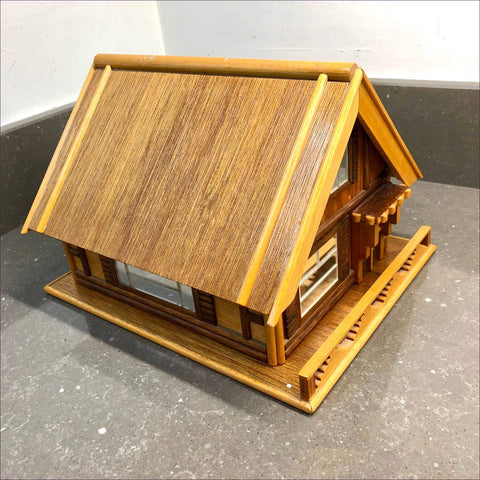 House shaped box with secret storage compartments - Secret Compartment Decor with hidden compartments to stash your valuables -Secret Stashing