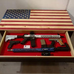 American flag concealment coffee table - Secret Stashing - Concealment Furniture, Diversion Safes, Home Security Safes