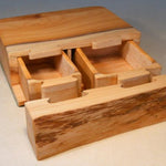 Handcrafted Treasure Box - Concealment furniture and gun concealment furniture to hide your money, pistol, rifle or other weapons, keep guns safe away from kids with hidden compartment furniture -Secret Stashing