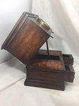 Vintage Handmade Wooden Chest Magical Box with Secret Compartments - Secret Stashing - Concealment Furniture, Diversion Safes, Home Security Safes