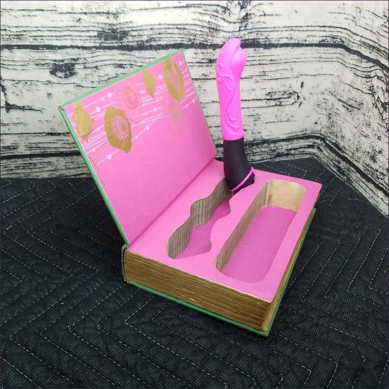 Vibrator in Hollow Book Safe Secret Stashing Vibrator in Hollow Book Safe Secret Stashing