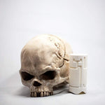 Life Sized Human Skull with Secret Compartment - Secret Stashing - Concealment Furniture, Diversion Safes, Home Security Safes
