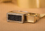 Men's Unique Black Diamond Secret Compartment Ring - Hide your money and passport and keep it safe when traveling with clothes and jewelry with secret compartments -Secret Stashing