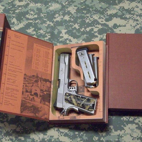 Gun Concealment Book Safe - Secret Stashing - Concealment Furniture, Diversion Safes, Home Security Safes